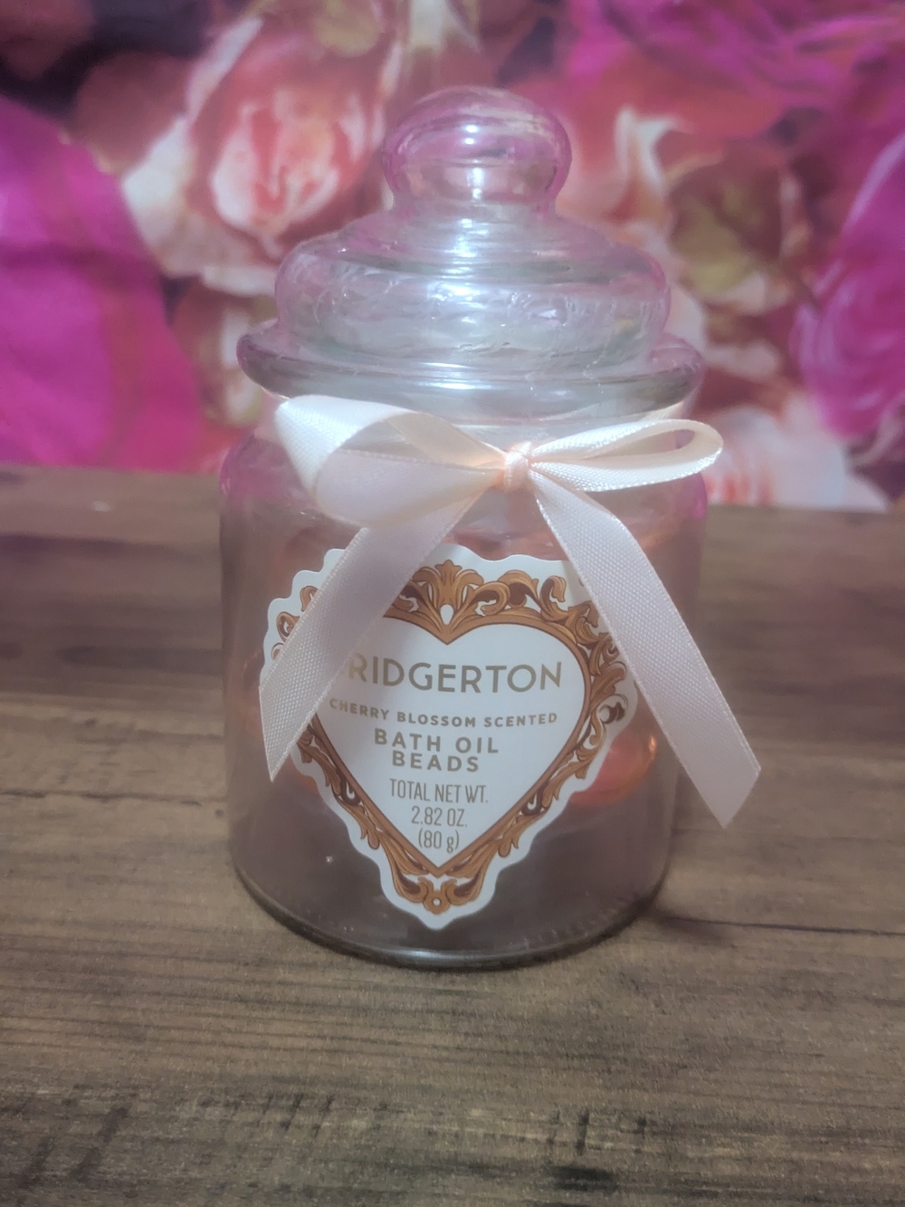 Cherry Blossom Bath Oil Beads - Pink